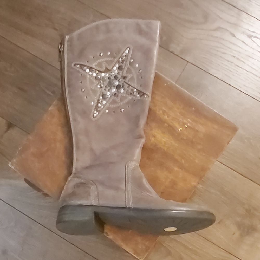 Bussola taupe tall boots